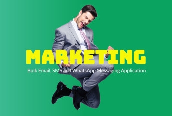 Clone Marketing Bulk Email, SMS and WhatsApp Messaging Application