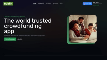 Clone Bublik Gift - Blockchain Crowdfunding App